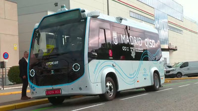 Mercamadrid cuenta ya con el primer autobús autónomo  que transitará entre distintos edificios del complejo