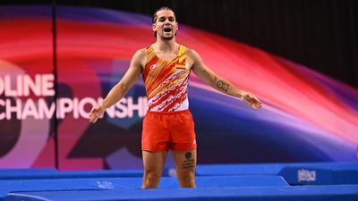 Jorge Martín logra un quinto puesto histórico en la final de trampolín en el Mundial de Gimnasia