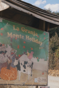 Niños y mayores se acercan al mundo del granjero en La Granja Monte Holiday