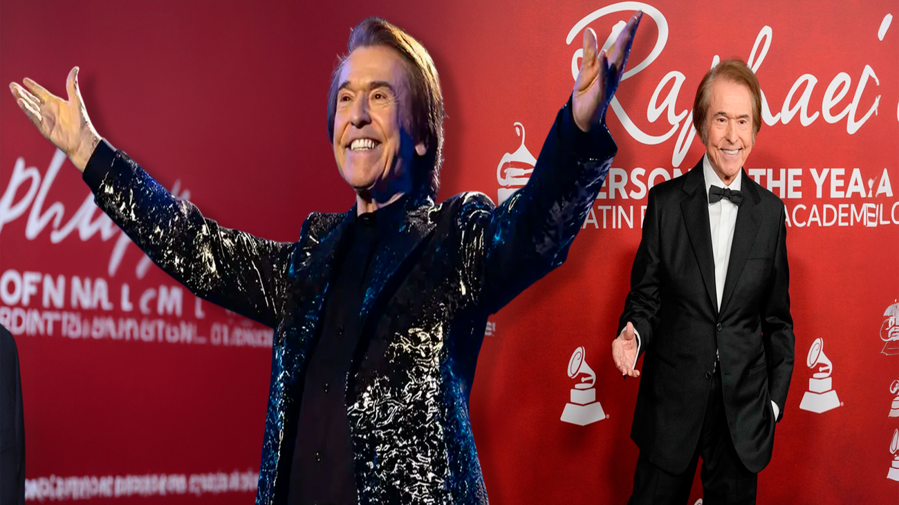 Raphael recibe el Grammy a 'Persona del Año'