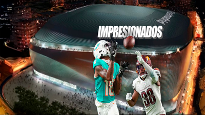 Los Dolphins y los Commanders, alucinan con el Bernabéu