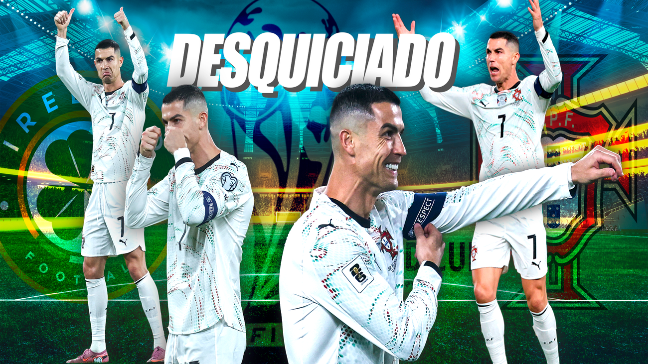 La noche negra de Cristiano Ronaldo, codazo a un rival y expulsión