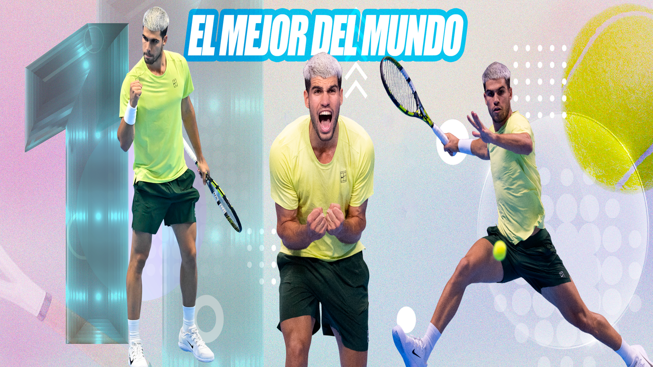 Alcaraz: "Ser número 1 del año significa el mundo para mí"