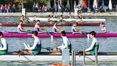 El lago de la Casa de Campo acoge el 34º Trofeo Villa de Madrid de Remo