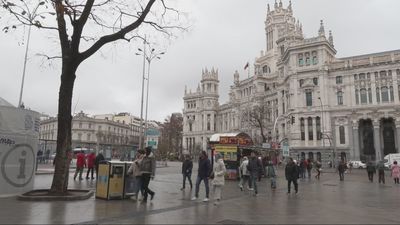 Viernes nuboso con viento intenso en la Comunidad de Madrid
