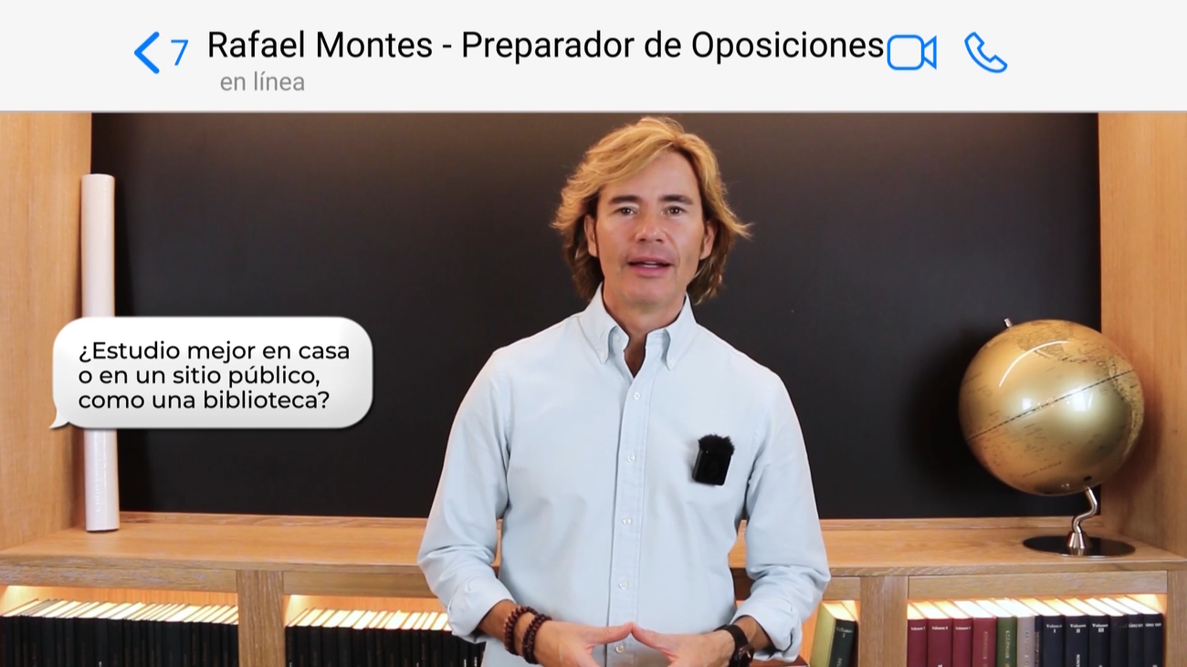 Cómo crear tu mejor entorno de estudio: los consejos de Rafael Montes
