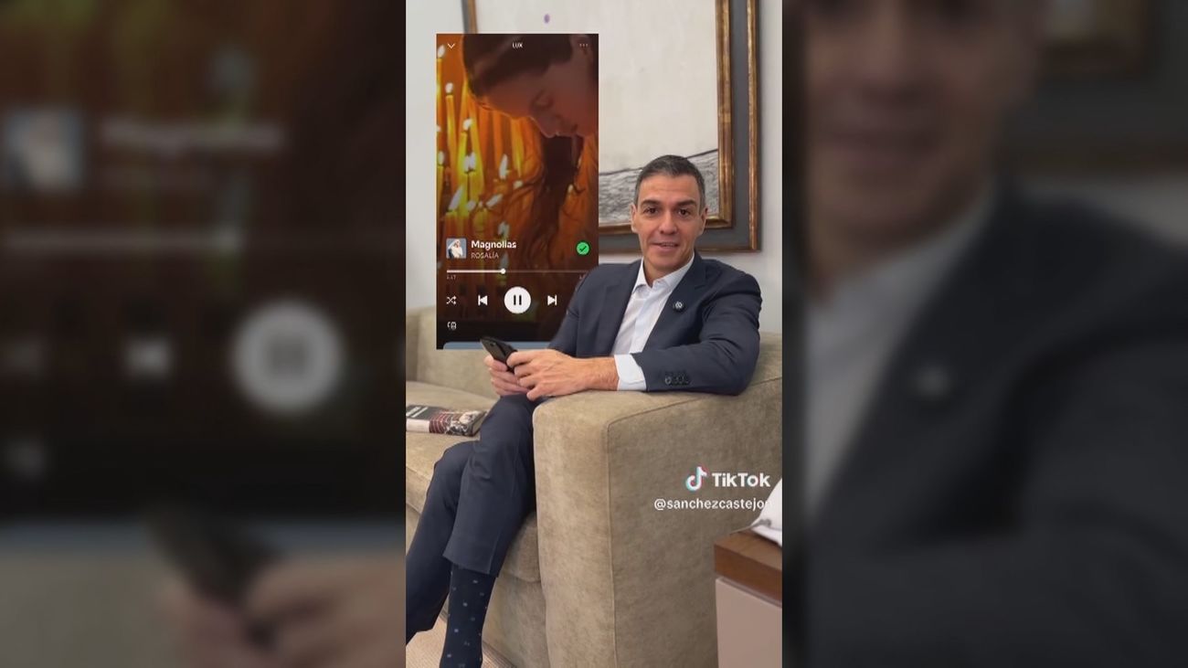 Sánchez recomienda una canción de Rosalía y Tellado le sugiere otra: "Se ha convertido en La Perla"