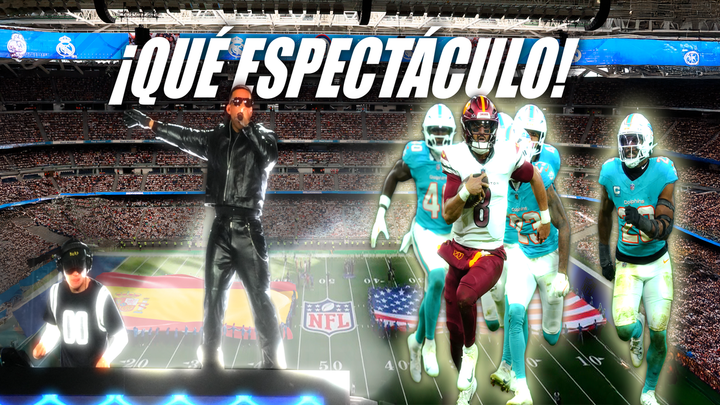 16-13. El Bernabéu vibró con la NFL y la victoria de Miami Dolphins ante Washington Commanders