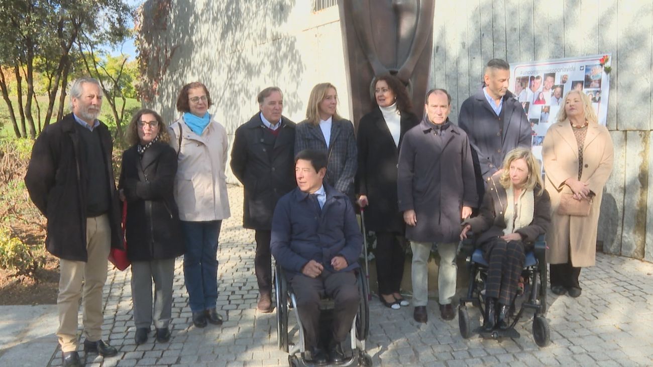 El Ayuntamiento de Madrid homenajea a las víctimas de los accidentes de tráfico