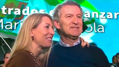 Feijóo se compromete en Extremadura a que la central nuclear de Almaraz no se cierre