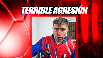 Un futbolista argentino, le clavan una llave en la cabeza durante una pelea en un torneo femenino