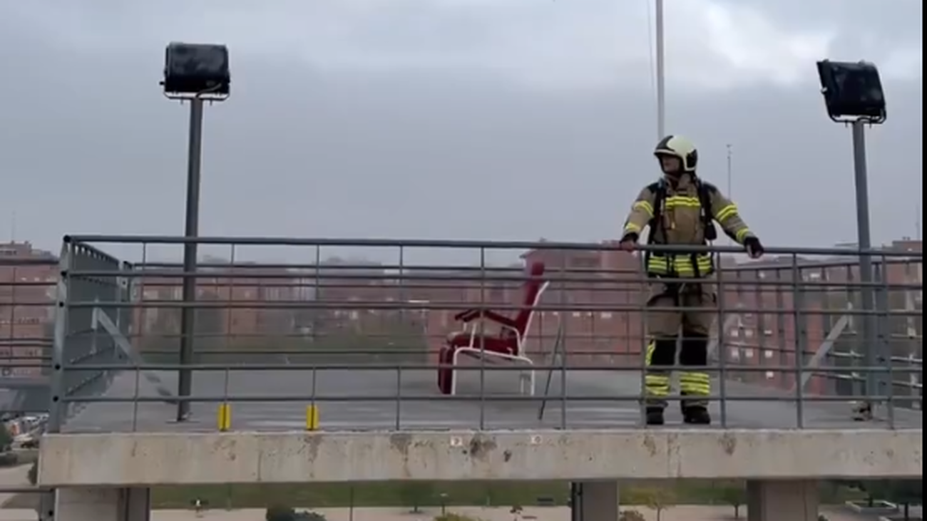 La guardia más solidaria de los Bomberos del Ayuntamiento de Alcorcón