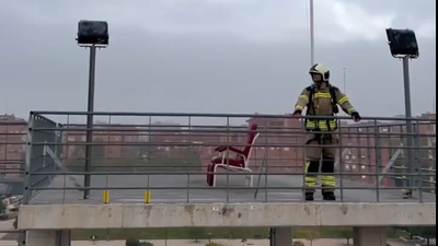 La guardia más solidaria de los Bomberos del Ayuntamiento de Alcorcón