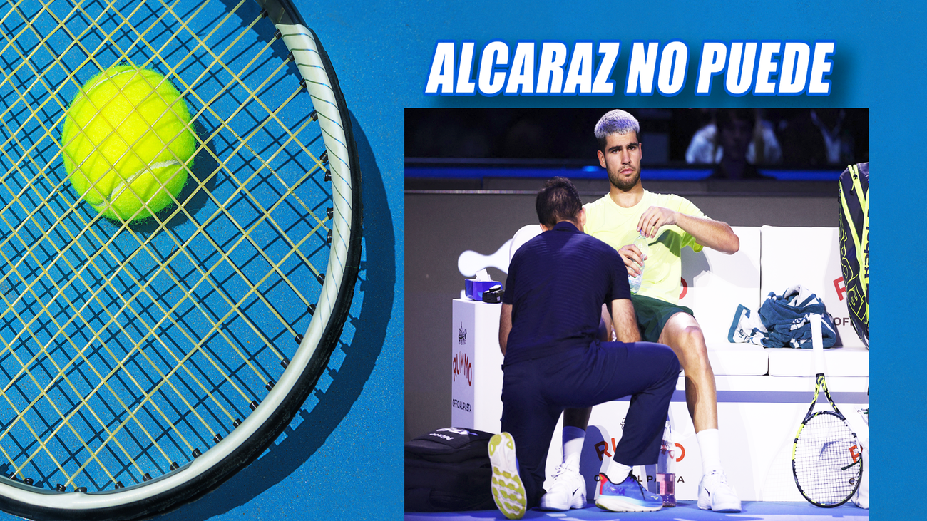 Alcaraz no jugará por lesión la Copa Davis