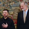 El Rey recibe a Zelenski en La Zarzuela