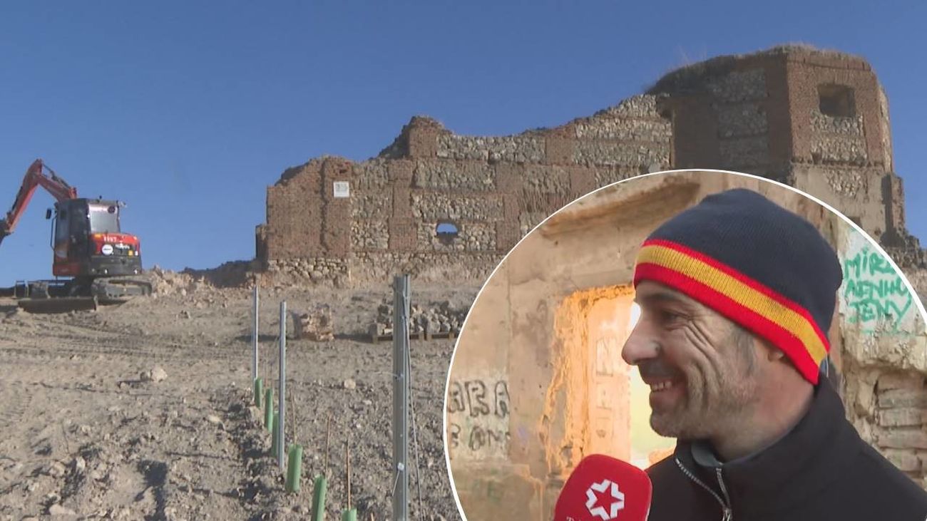 El sueño de Cipri empieza a hacerse realidad: ver renacer la ermita de Vilches de Arganda en todo su esplendor