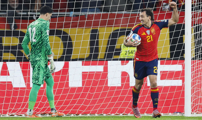 Oyarzabal ante Turquía / EFE