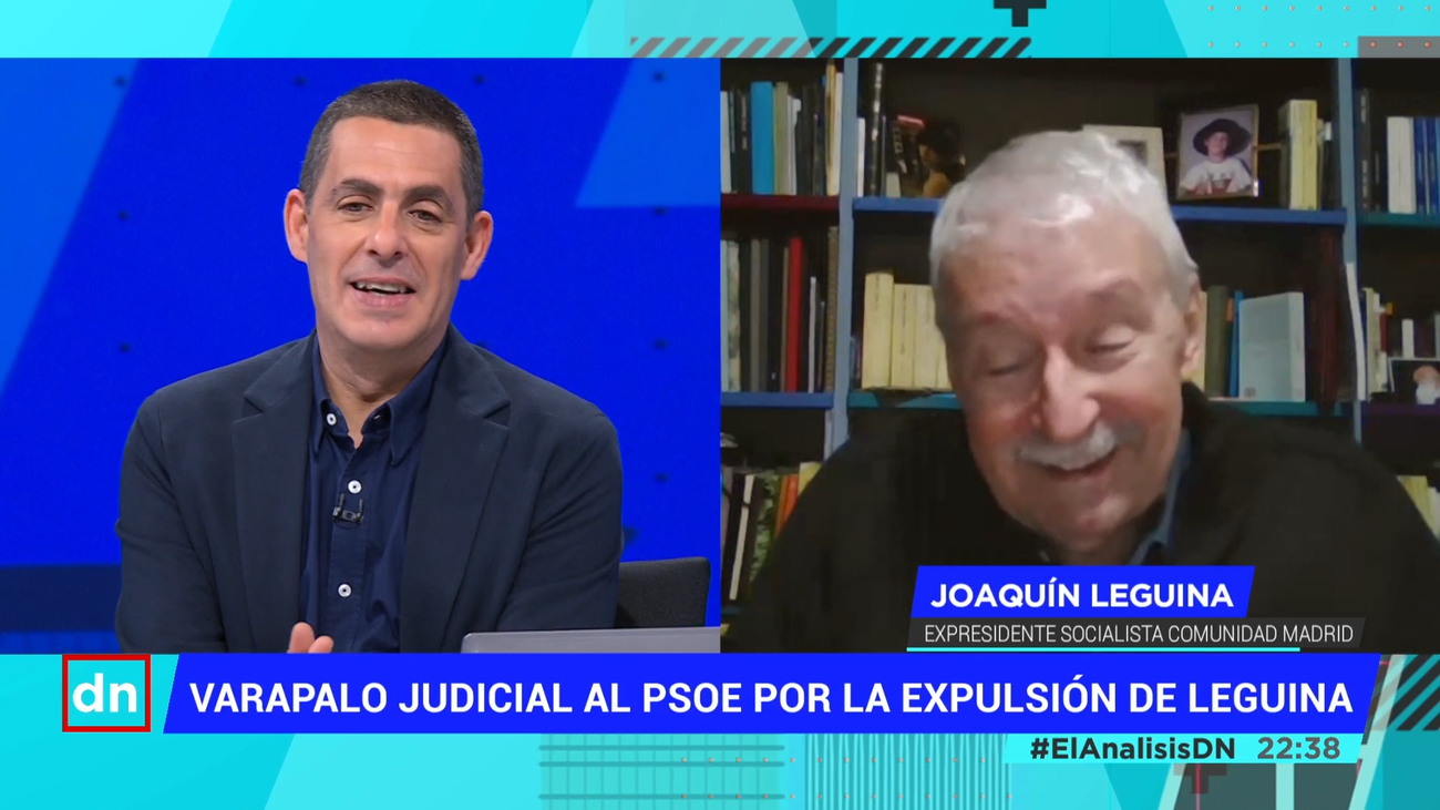Joaquín Leguina: "En un partido, tú no puedes echar a una persona sin más"