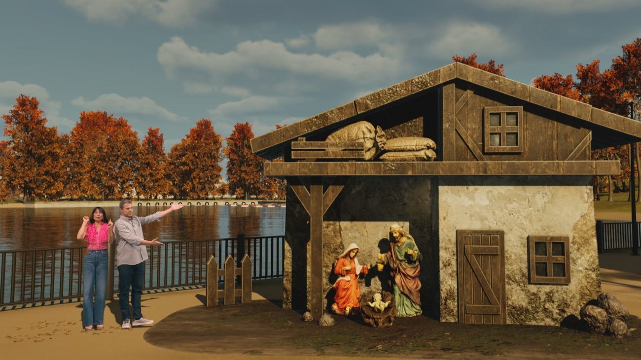 Telemadrid ofrece un especial Disfruta el otoño para retransmitir el encendido navideño desde Cibeles