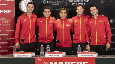 Sin Alcaraz, pero con fe en la Copa Davis