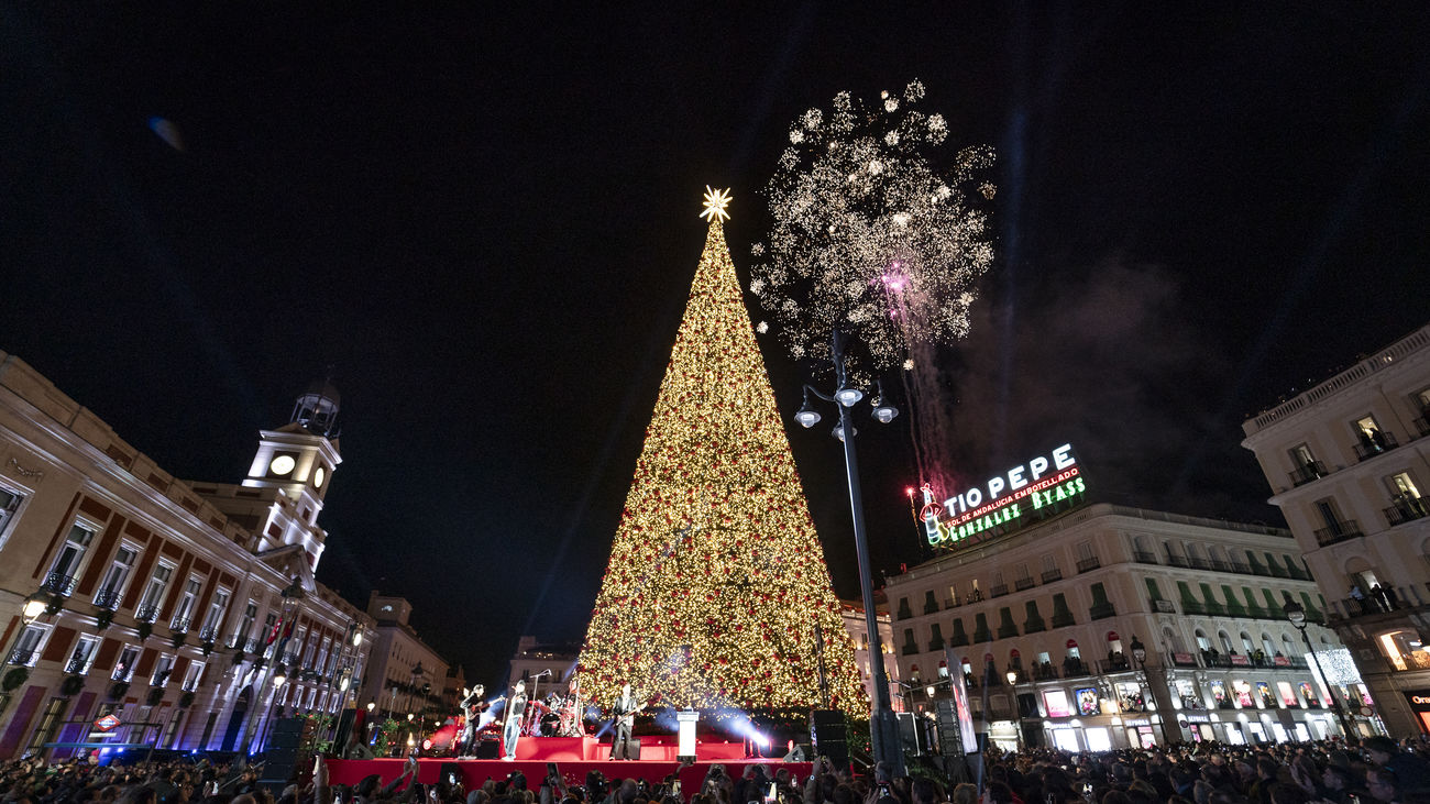 Encendido de luces Puerta del Sol 2024