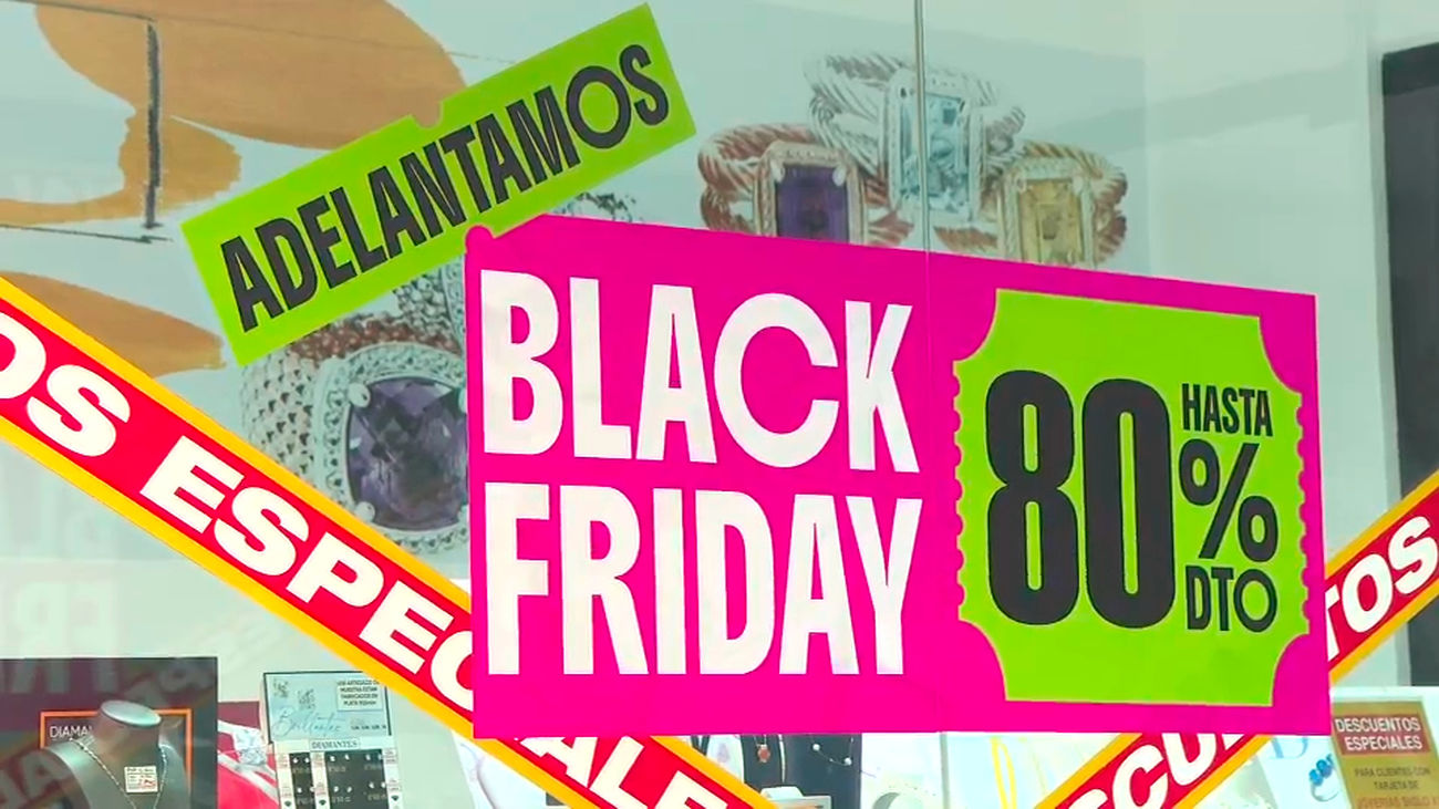 Madrid será la región que más gastará en el Black Friday: concentra el 22% del consumo nacional