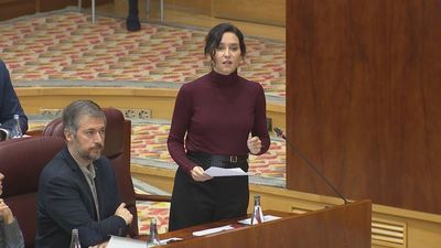 Ayuso carga contra el "proyecto actual que desgobierna España, sustentado sobre un pacto corrupto"