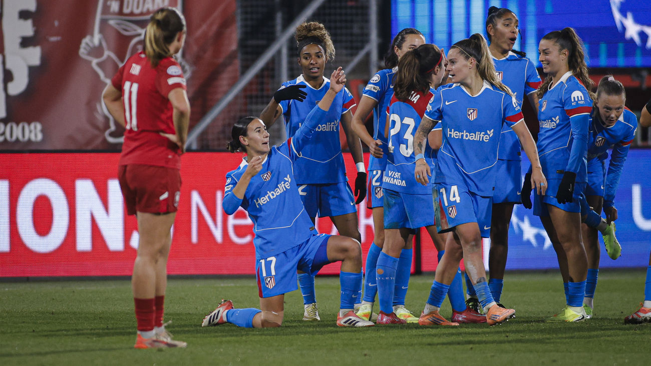 0-4. Incontestable paso adelante del Atlético ante el Twente