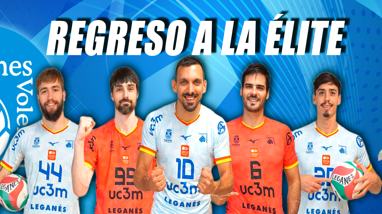 Voleibol Leganés, en la élite tras un ascenso histórico a la Superliga