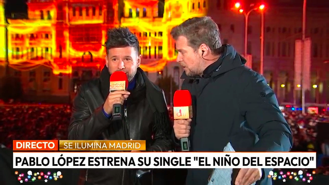 Pablo López: "Es un día para celebrar que no voy a olvidar en la vida"