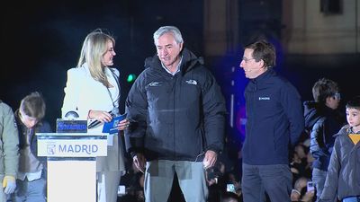 Carlos Sáinz: "Es un orgullo y un privilegio estar aquí compartiendo este momento junto a muchos madrileños"