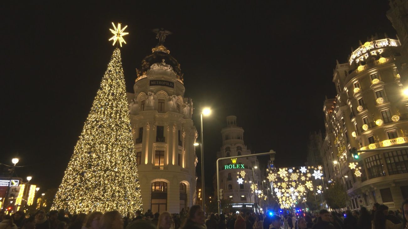 Madrid da la bienvenida a la Navidad
