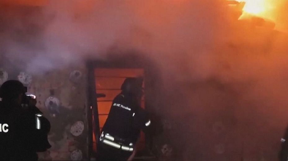 Cuatro muertos y doce heridos en un ataque con drones rusos en la ciudad ucraniana de Járkov