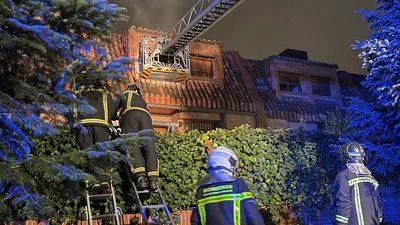 Muere un hombre de 96 años en el incendio de una vivienda en Las Rozas