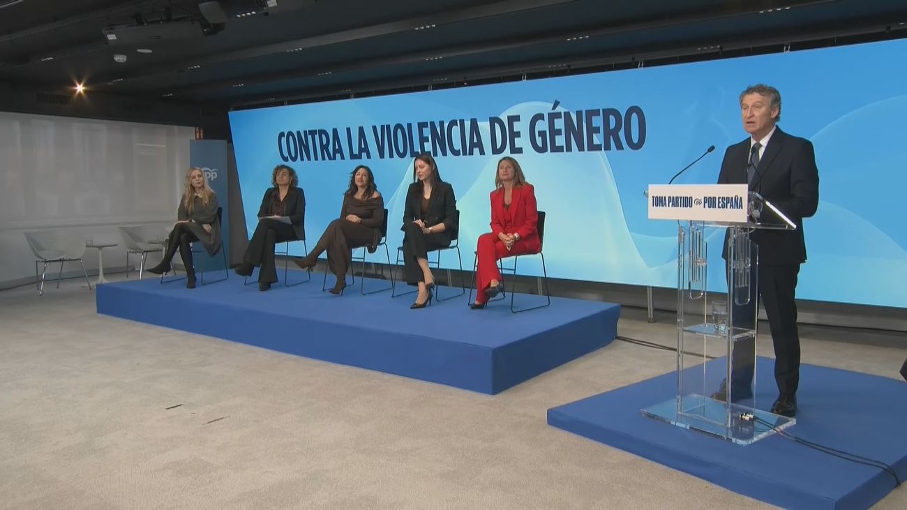 Feijóo promete "endurecer" las penas a los agresores sexuales y expulsarlos si son inmigrantes