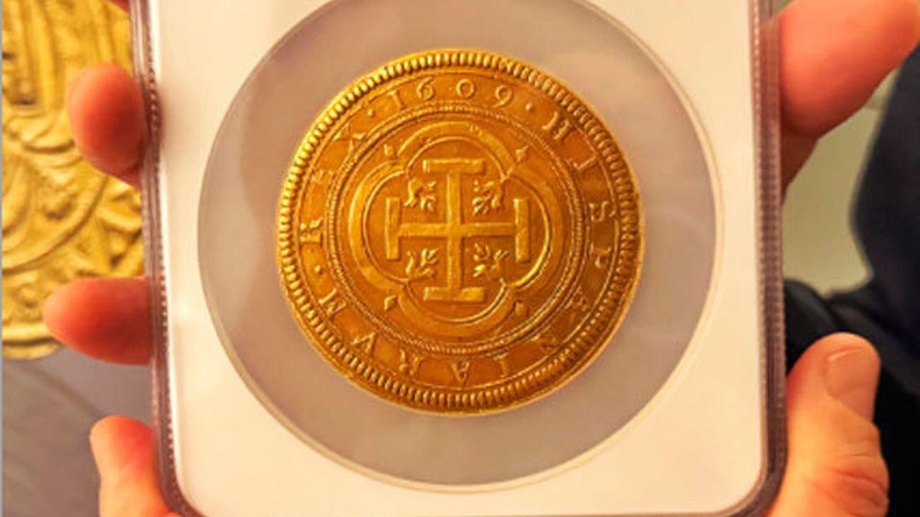 Centen segoviano de oro de Felipe III