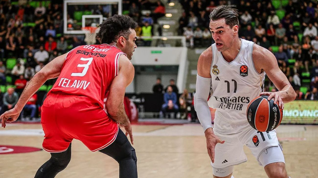 Hezonja ante el  Hapoel