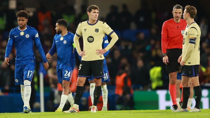 El Barça ante el Chelsea / EFE