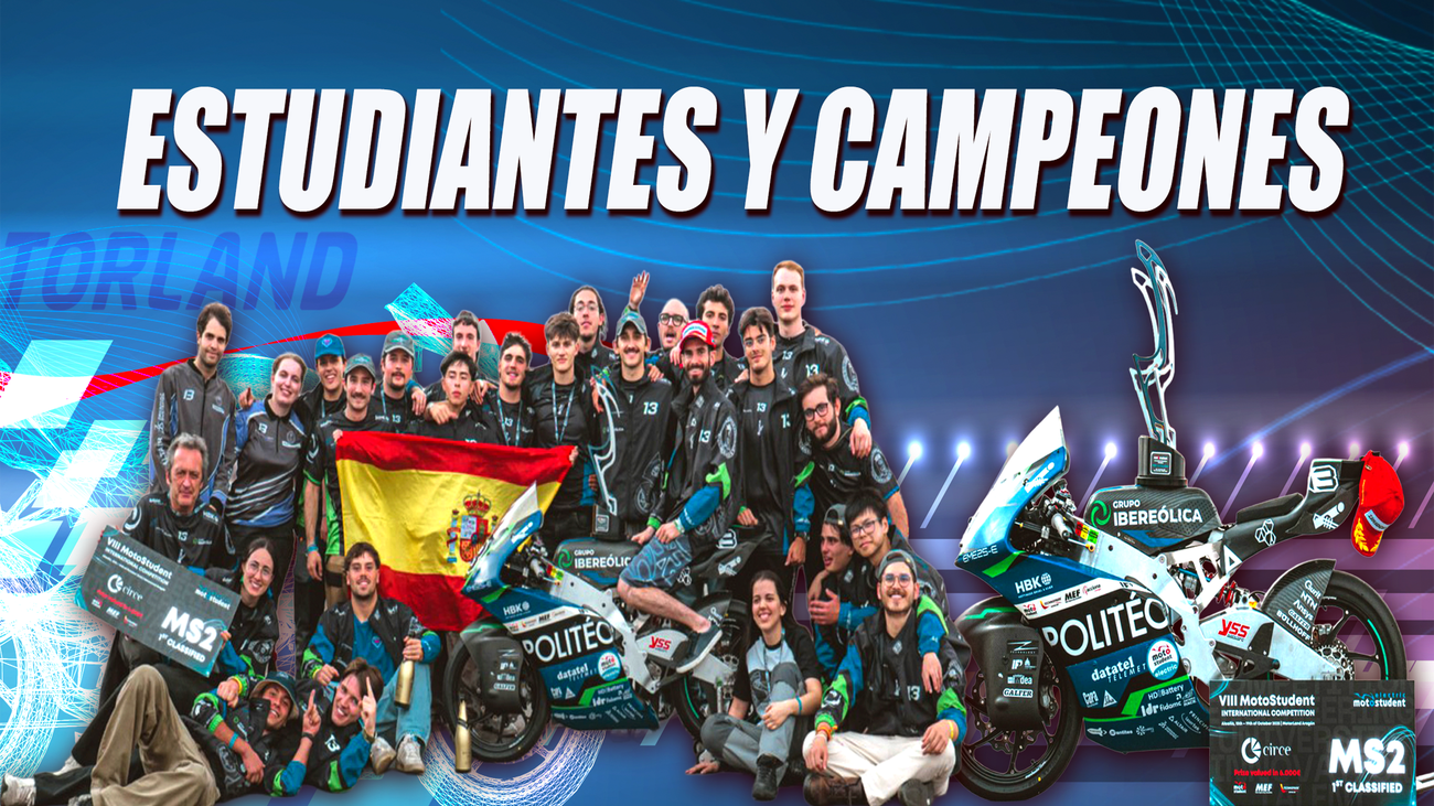 Victoria histórica de UPM Motostudent