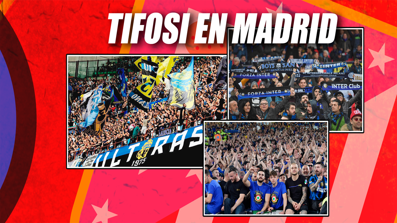 Más de 2.000 tifosis animarán al Inter de Milán en Madrid