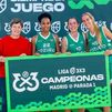 CB Pozuelo, primero campeón de la Liga 3x3 FEB
