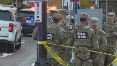 Dos agentes de la Guardia Nacional heridos en un tiroteo cerca de la Casa Blanca
