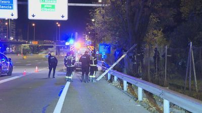Arde la tienda de campaña de una mujer en La Guindalera, junto a la M-30