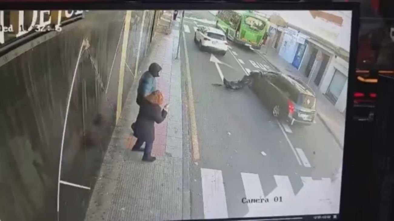 Persecución policial en Parla con cuatro heridos, dos de ellos policías