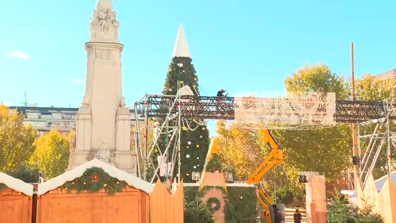 ¿Cuándo abre el mercadillo de Navidad de Plaza de España? Sigue la incertidumbre sobre su apertura