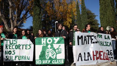 Primera jornada de huelga en las universidades públicas de Madrid