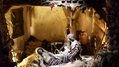 El belén de Nuestra Señora de los Álamos, uno de los más destacados de Vallecas, abre sus puertas