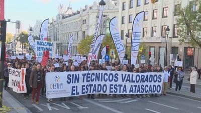 Técnicos de Hacienda inician una huelga tras una década sin movilizaciones