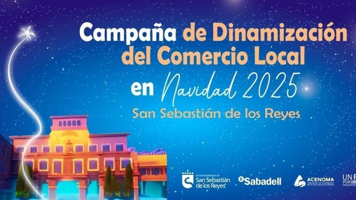 Un concurso premiará los escaparates de los comercios con mejores adornos navideños / AYUNTAMIENTO DE SAN SEBASTIÁN DE LOS REYES