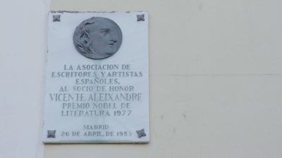 Velintonia, la casa donde la poesía de Aleixandre habló